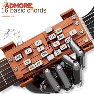 ADMORE Acoustic Guitar Chord Presser, Guitar Learning Tools Guitar Practice Aid Guitar Teaching Pres