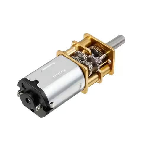 DC 3V/6V/12V N20 Mini Micro Metal Gear Motor with Gearwheel DC Motors 15/30/50/60/100/200/300/500/10