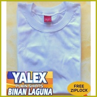 ┏ ╭ ➔ White - Yalex Plain Tshirt Round Neck Gold Label