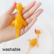 Cute Flying Finger Toy Launching Chicken Squishy Toy For Kids Stress Relief E4o9