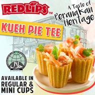 Peranakan KUEH PIE TEE in Regular and Mini Cups(15-80) Add On: Vegetable Filling/Chilli Sauce ~Halal