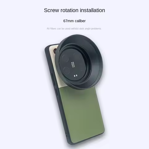 67mm Fotorgear Filter Set for Xiaomi 13 Ultra CPL Black Mist ND Filter Lens Cover 67mm Macro Lens Ph