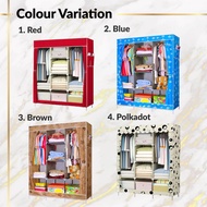 Wardrobe Almari Baju | Rak Baju | Clothes Organization Storage | Rack Cabinet | Tempat Letak Baju