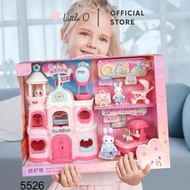 ART F27Y Little O Dreamy Bay Children's Toys Miniature Dollhouse Pretend Play Birthday Gifts 3E29