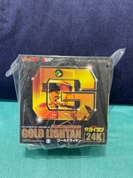 ［全新未開靚盒］ ES合金 24K金 黃金戰士 黃金俠 ES-Gokin Golden Warrior Gold Lightan 24K Golden Plate Action Toys