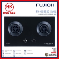 Fujioh FH-GS6520 SVGL 2-Burner Glass Hob