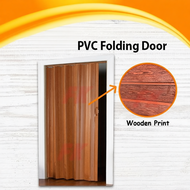 Pintu Tandas Lipat  31" x 82"/PVC Folding Toilet Door & Room Divider