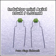 Induktor mini Axial 10uH / 0.01mH Lilitan / Inductor