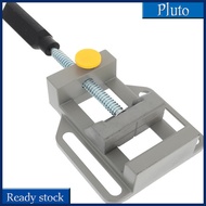 NEW Table Vise, Work Bench Vise With Aluminum Alloy Body, Rotating Screws, Rubber Coated Handle, Quick Operation Button,