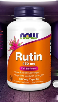 Rutin 450 MG 100 Capsules by NOW FOODS