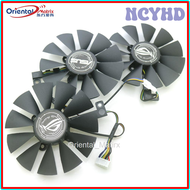 NCYHD New PLD09210S12HH PLD09210S12M 87mm VGA Cooling Fan For ASUS RX 580 / RX590 ROG STRIX GAMING T