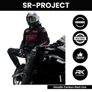 SR Project Hoodie Red Line Carbon (Full Protector) 100% Authentic