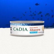 CADIA UNSALTED SOLID ALBACORE TUNA IN WATER 142g