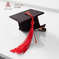 GIFTOPIA [CHECKOUT WITH BOUQUET] Extra Additional Acc Graduation Hat Doll Clip Graduation Hat Bachel