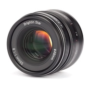 55mm F1.8 Full Frame Manual Focus for Canon EOS-M Mount Mirrorless Cameras,MF Large Aperture Prime S
