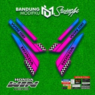 HONDA WIN STRIPING 28 MOTIF/ MODFKU BANDUNG/ WIN 100 STICKER/ WIN 100 VARIATION STICKER/