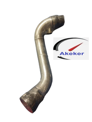 Aluminium Turbo Intake Pipe For Volvo S60 V70 XC70 S80 XC90 Fit TD04 Turbocharger
