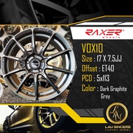 Raxer VOX10 17 X 7.5JJ 5x113 Dark Graphite Grey