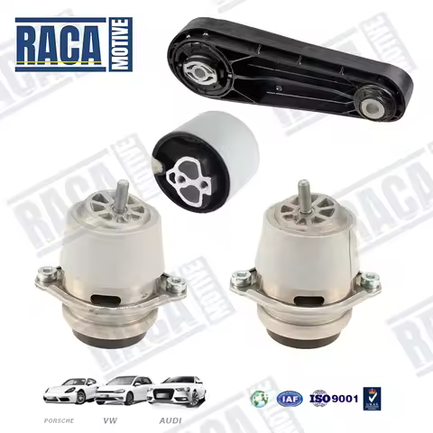 For Porsche Cayenne S V8 92A 4PCS Transmission Support Hydraulic Engine Mount Kit 94837504903 948375