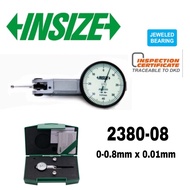 [READY STOCK] INSIZE DIAL TEST INDICATOR 0 - 0.8mm x 0.01mm (2380-08)