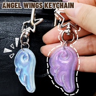 5-1Pcs Angel Wing Pendant - Vintage Bag Decoration - Phone charm Keyrings - Y2K Car Key Holder - INS