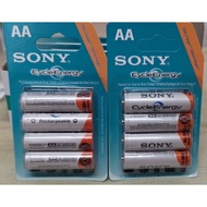 Sony rechargeable battery (AAA)(AA) 4in1 cvsl.ph