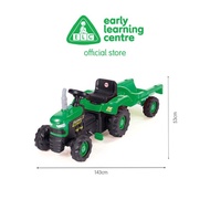 Addo Tractor With Trailer Green - Mainan Ride On Traktor Anak (Hijau)