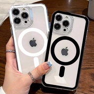 ALL TYPE CLEAR CASE MAGSAFE MOTIF 4 FOR SAMSUNG A05 A05s A10s A04s A04 A71 A22/M22 4G A10/M10 M23 5G