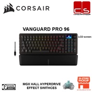 CORSAIR VANGUARD PRO 96 Hall Effect Gaming Keyboard (LCD SCREEN)Wired Magnetic Switch