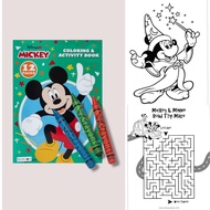 Mickey Mouse Coloring Activity Book Birthday Party Giveaway Souvenir