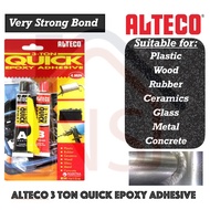 Alteco 3 Ton 4min Quick Epoxy Adhesive A+B / Metal Repair / Wood Repair / Plastic Repair