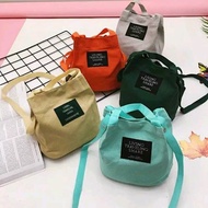 Korean Canvas MINI TOTE BAG Korean Canvas TOTE BAG