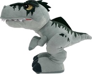 Mattel Jurassic World Dominion Chompin’ Action Giganotosaurus Plush Dinosaur Figure, Soft Doll with 