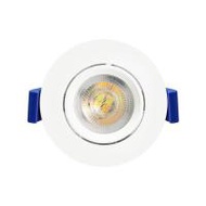 ดาวน์ไลท์ LED BEC ANGLE 2.7 นิ้ว 7 วัตต์ DAYLIGHT/COOL WHITE/WARM WHITE สีขาว (1280251)