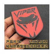 Ford Car VIPER VIPER Car Sticker Unique Cobra Metal Car Logo Dodge 3D Three-Dimensional Decorative S