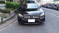 中古車 2017 BENZ E300 2.0 黑色 跑六萬 專賣 一手 自用 代步車 轎車 房車 五門 掀背 休旅車