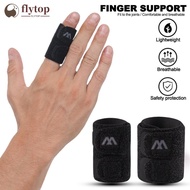 FLYTOP Sports Finger Protective Gear Volleyball Basketball Support Protector Finger Guard Bandage Pa