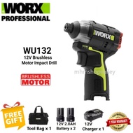 WORX WU132 12V WORX LI-ion BL CORDLESS IMPACT DRILL