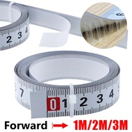 Self Adhesive Scale Ruler Width Metric Woodworking T Track Tape Measure for Miter Track Router Table Saw Measuring Rust-Proof Durable Wear-Resistan Ruler