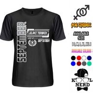 COOL MEN'S T-SHIRTS, BEST MEN'S SEPTEMBER, BORN IN SEPTEMBER, COOL SEPTEMBER EDITION