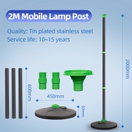 KKSKY เสา ไฟ โซล่าเซล ufo 2.6M ไฟสนามทรงกลม ไฟให้แสงสว่าง ไฟหัวเสา ไฟถนน เสา ไฟ โซล่า เซลล์ เสาไฟ uf