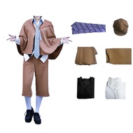Anime Dazai Osamu Cosplay Costume BungoStray Outfit Ranpo Edogawa Detective Uniforms Full Set Hallow