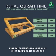 Rehal Quran Time / Rehal Atas meja / Rest Reading Stand / Rehal elakan sakit belakang / Rehal mengaj