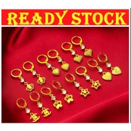 B-29 Earring Ear Studs Subang Telinga anting-anting Telinga Emas Korea Subang Jenis Menggantung