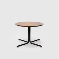 TEMPO 實木咖啡桌茶几邊桌-棕/圓60及75 /高45
