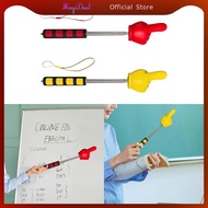 MagiDeal Telescopic Teachers Pointer Stick Finger Pointer Stick Hand Pointer Retractable Classroom P