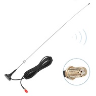Antena UT-108UV Radio Dua Hala VHF UHF Magnetik Mudah Alih untuk Nagoya BAOFENG CB UV-5R UV-B5 UV-B6