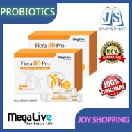 [FREE SHIPPING] Megalive FLORA 80 PRO (30's x 2) EXP: 02/2026 [FREE MYSTERY GIFT]