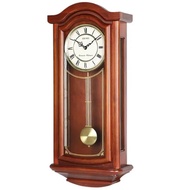 Seiko Wooden Chiming Wall Clock with Pendulum QXH118B