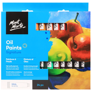 [Chính hãng] Bộ Sơn dầu Mont Marte 12pc/24pc x 12ml Oil Paint màu hạng họa sĩ